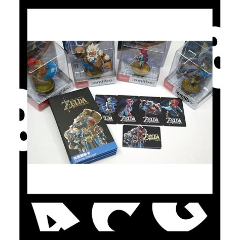 4 champions amiibo nfc card|botw champion amiibo.